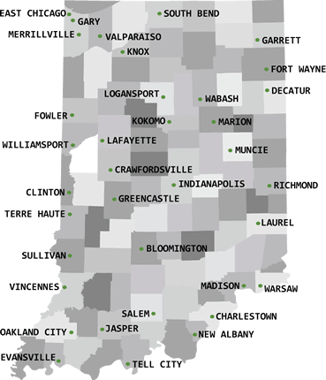 indiana map