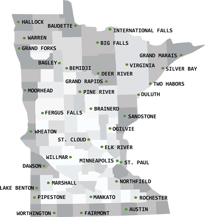 minnesota map