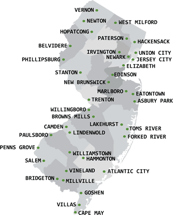 new jersey map