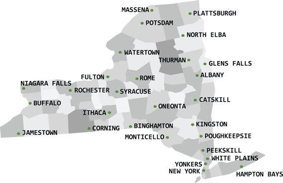 new york map