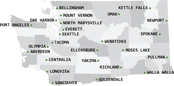 washington map